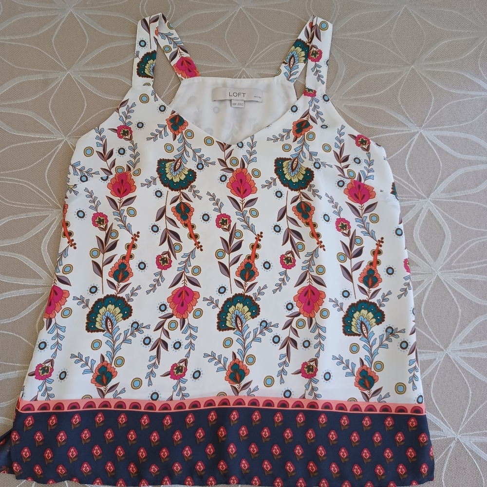 LOFT Tunic Floral Top!
